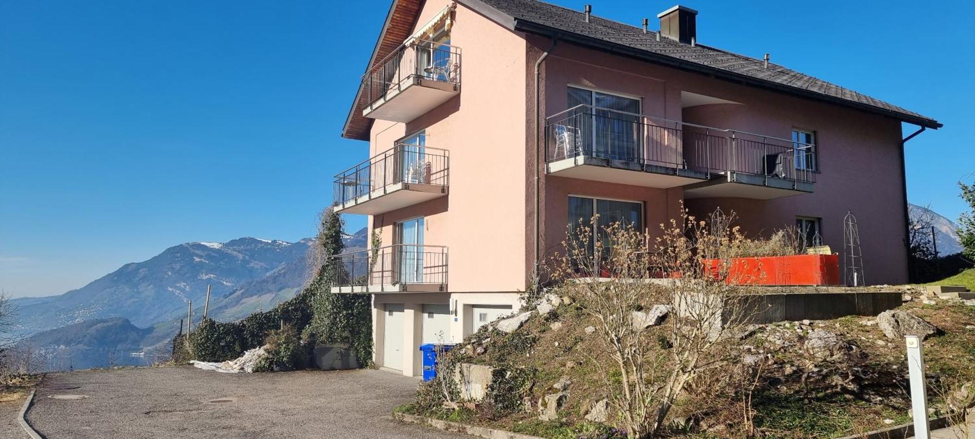 Bellarosa Lägenhet Emmetten Exteriör bild